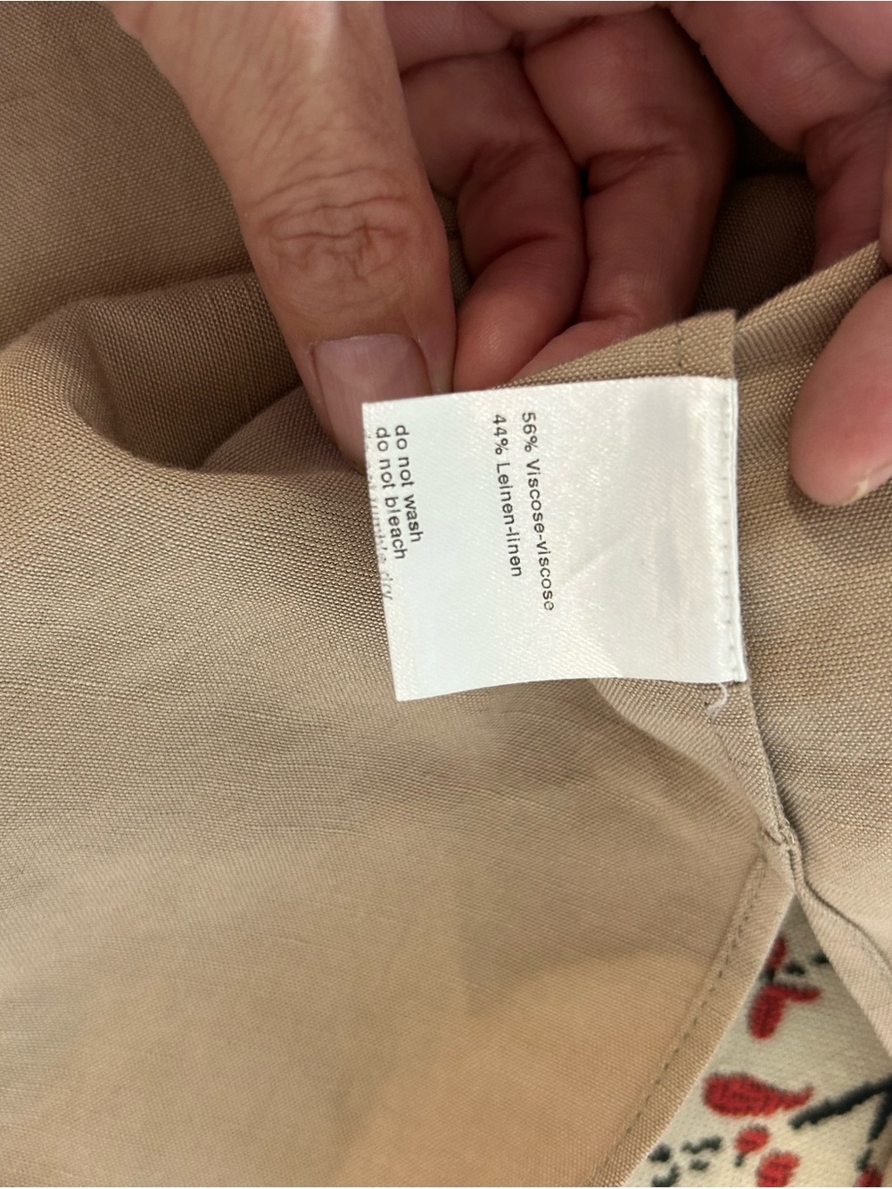 Akris Punto linen blend Taupe minimalist Zip-Front Collared Pullover top. 10 - Picture 5 of 6